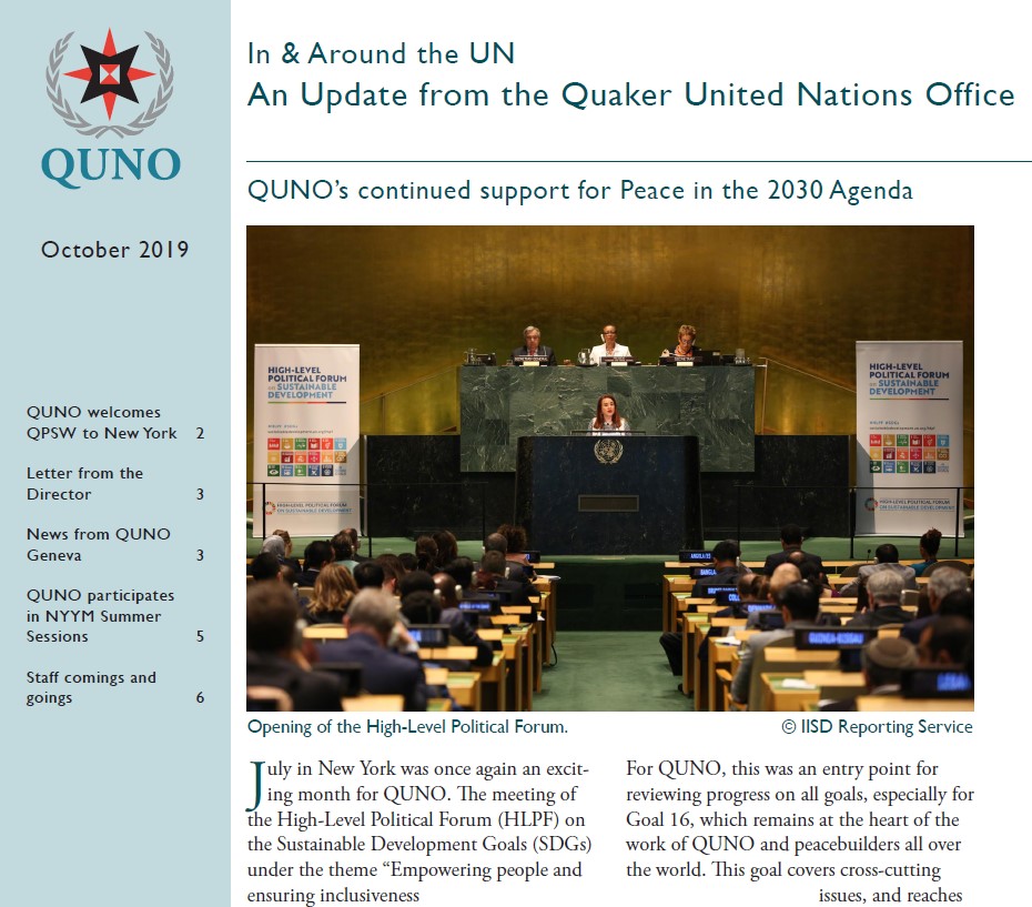 Photo - Newsletter, Sept 2019