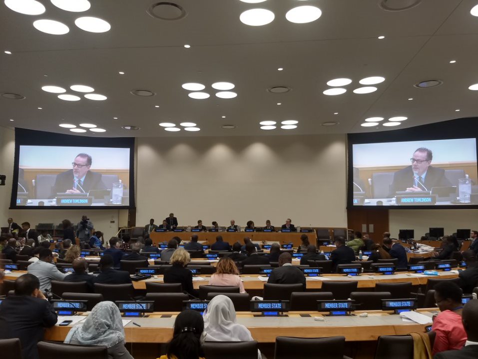 QUNO NY Director speaks at high-level panel discussion on Peace and Political Transitions