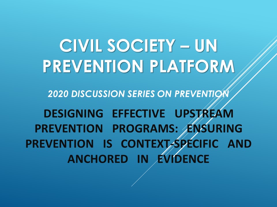 Civil Society-UN Prevention Platform - 03