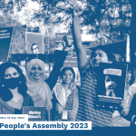 QUNO Representative joins Peace and Conflicts panel during the Global People’s Assembly